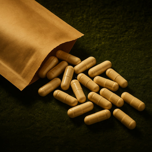 Reines Ashwagandha Pulver – Naturbelassene Vitalstoffquelle - 90 Kapseln