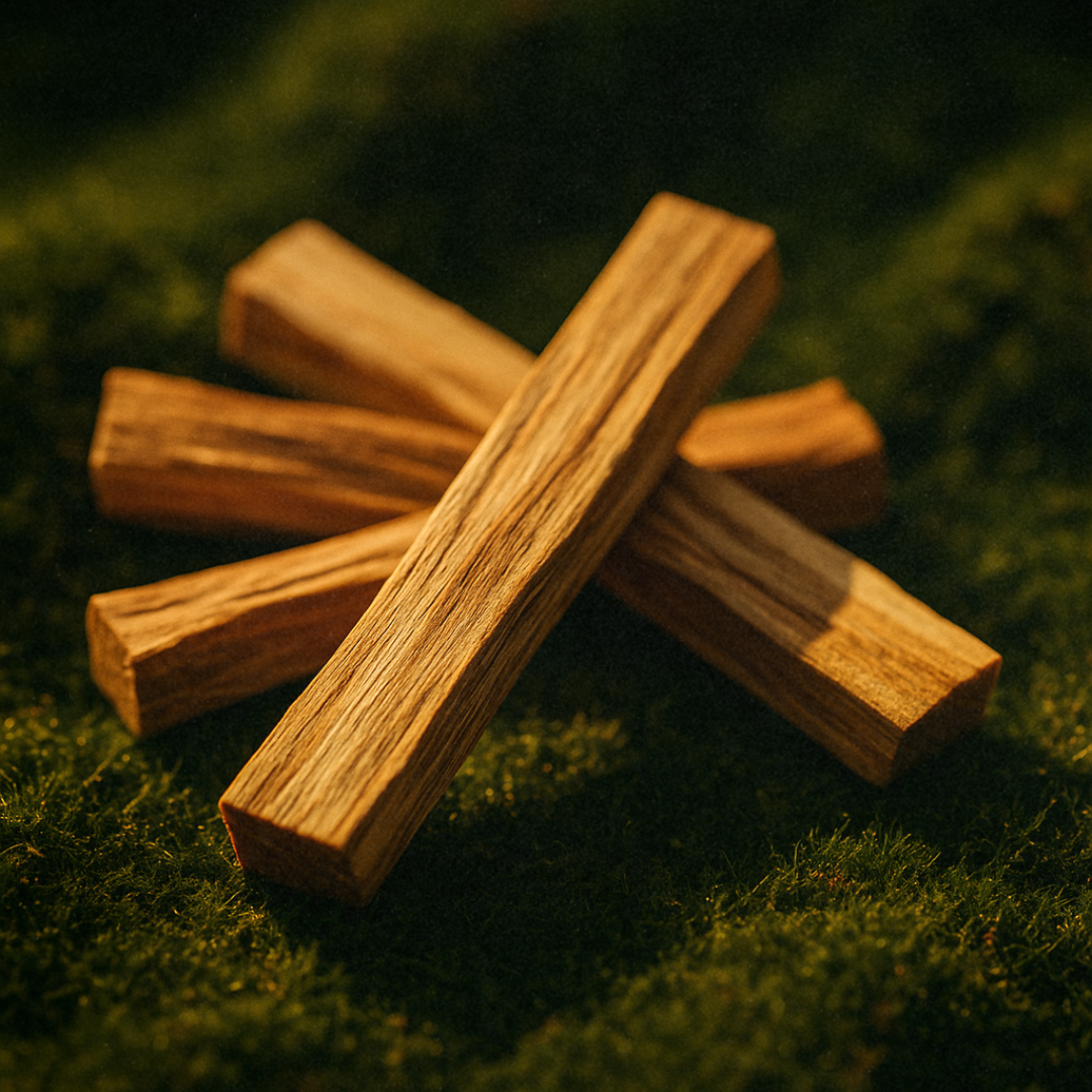 Palo Santo natürliches Duft- und Räucherholz mit traditioneller Herkunft in hochwertiger Qualität
