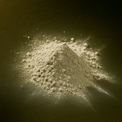 Reines Natur Zeolith als hochwertiges, fein gemahlenes Mineralpulver in Premiumqualität